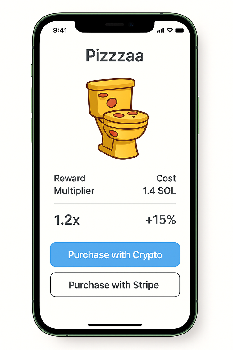 PooCoin NFT Purchase Screen